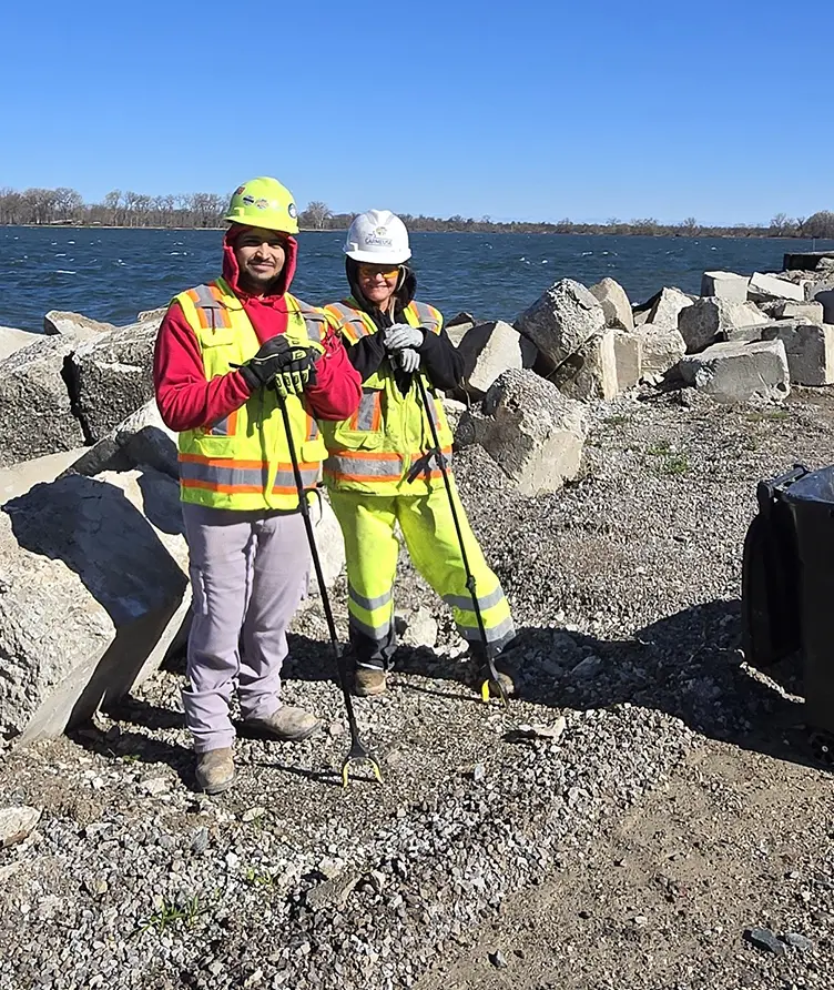 Carmeuse Erie Dock Earth Day