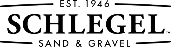 Schlegel Sand & Gravel black logo
